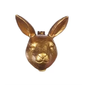 Image of Gold Rabbit Door Knocker