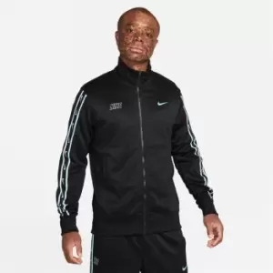 Image of Nike Nsw Repeat Sw Pk Tracktop - Black