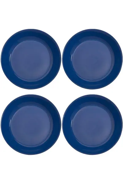 Image of Sur La Table Colour Me Happy Set of 4 Pasta Bowl 23cm Blue Blue