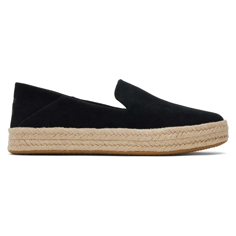 Image of TOMS Womens espadrilles Toms Carolina Noir Female 41