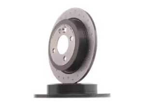 Image of BREMBO Brake disc MINI 08.9163.1X 34211503070 Brake rotor,Brake discs,Brake rotors