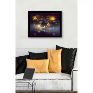 Image of SC0528 Multicolor Decorative Framed MDF Painting