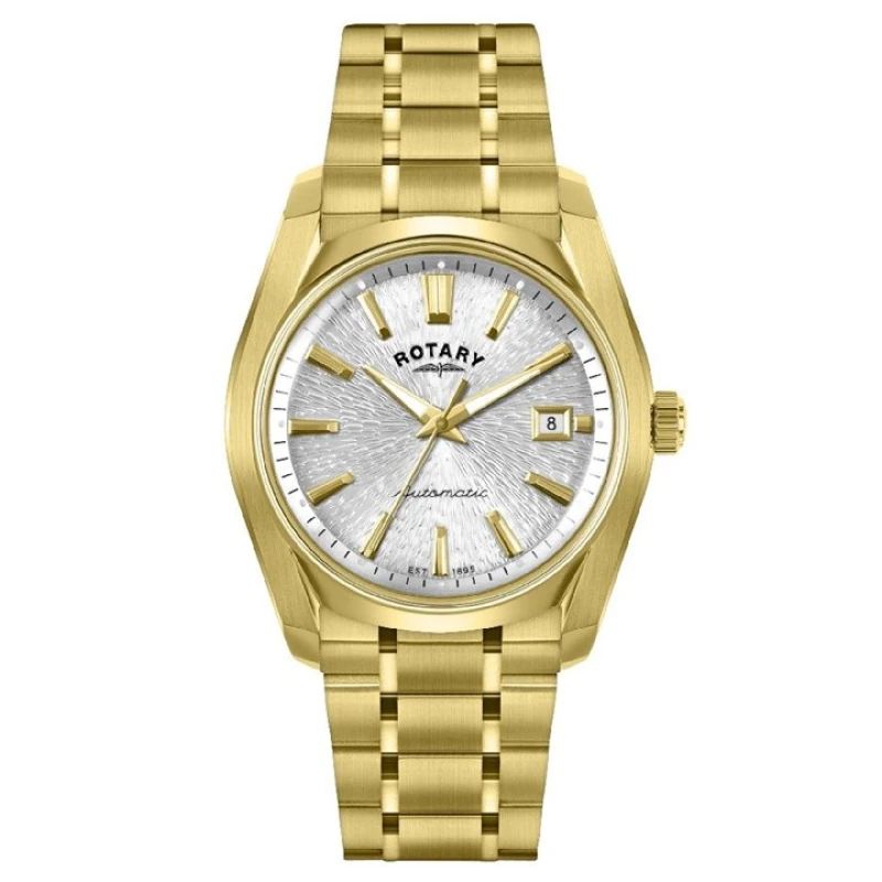 Image of Rotary RGB10010/06 Lumen Automatic Gold Tone Bracelet Watch - W13292