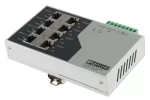 Image of Phoenix Contact Fl Switch Sf 8Tx Ethernet Switch, 8 Rj45-10/100 Mbps