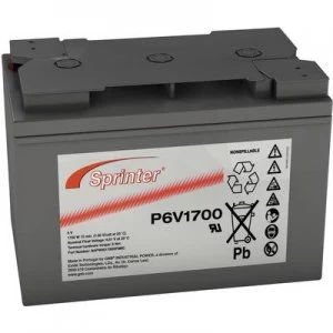 Image of VRLA 6 V 122 Ah GNB Sprinter P6V1700 NAPW061700HP0