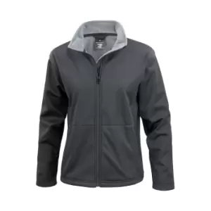 Image of Result Core Ladies Soft Shell Jacket (XS) (Black)