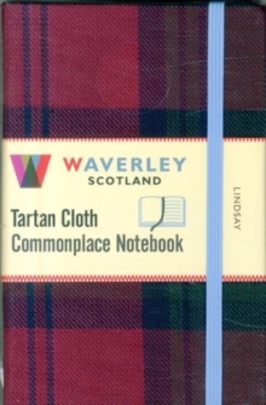 Image of Waverley (M): Lindsay Tartan Cloth Pocket Commonplace Notebook Hardback
