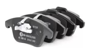 Image of ATE Brake pad set 13.0460-7228.2 Brake pads,Brake pad set, disc brake FORD,VOLVO,LAND ROVER,MONDEO IV Turnier (BA7),S-MAX (WA6),GALAXY (WA6)