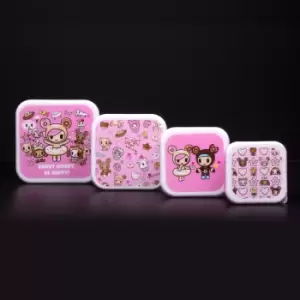 Image of Thumbs Up Tokidoki Set of 4 Snack Lunch Boxes