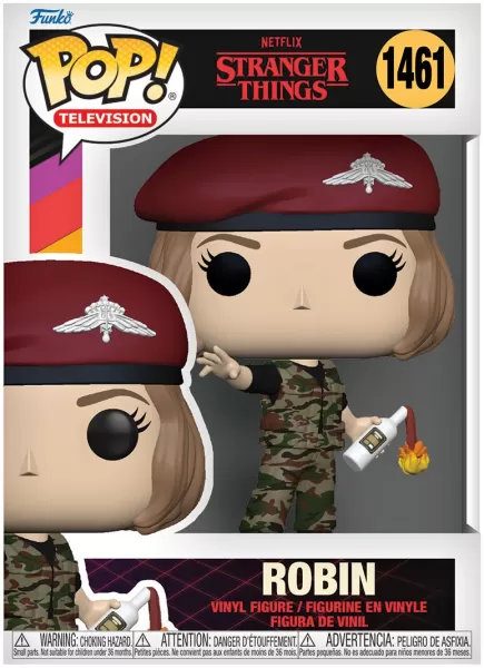 Image of Stranger Things Season 4 - Robin vinyl figurine no. 1461 Funko Pop! multicolour