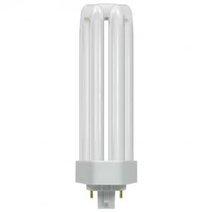 Image of Crompton 42W CFL G24q-1 4 Pin Opal TE Type Bulb - White