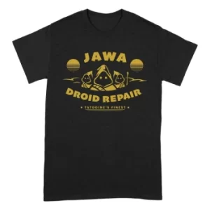 Image of Star Wars T-Shirt Jawa Droid Repair Size L