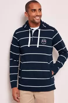 Image of Help For Heroes Hooded Stripe Rugby Top