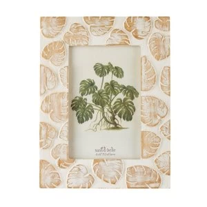 Image of Sass & Belle Wooden Cheese Plant Photo Frame