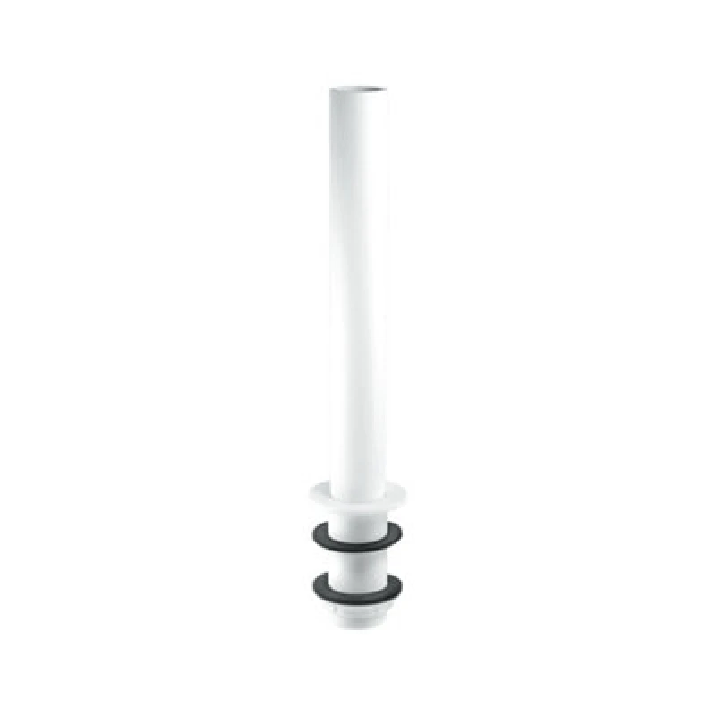 Image of McAlpine TWL-18 1.5"x 18" Standing Waste x 3.5" Tail White