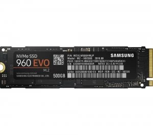 Image of Samsung 960 EVO 500GB NVMe SSD Drive