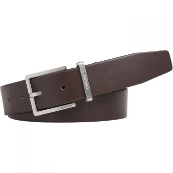 Image of Calvin Klein Ad Belt 3.5cm Mens - Turkish Coffee