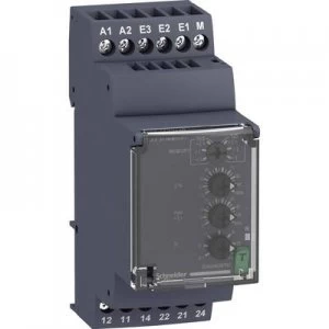 Image of Monitoring relay 24, 24 - 240, 240 V DC, V AC 2 change-overs Schneider Electric RM35JA32MR