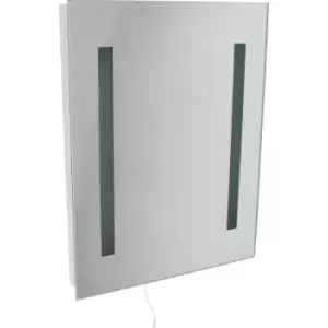 Image of Eterna IP44 Mirror Light With Dual Voltage Shaver Socket in White