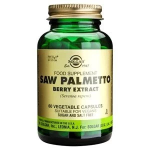 Image of Solgar Saw Palmetto Berry Extract Vegetable Capsules 60 Veg Caps