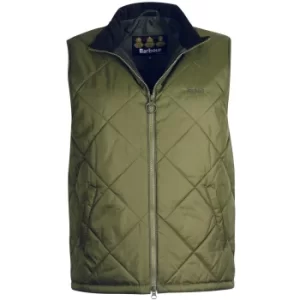 Image of Barbour Mens Finnar Gilet Olive Large