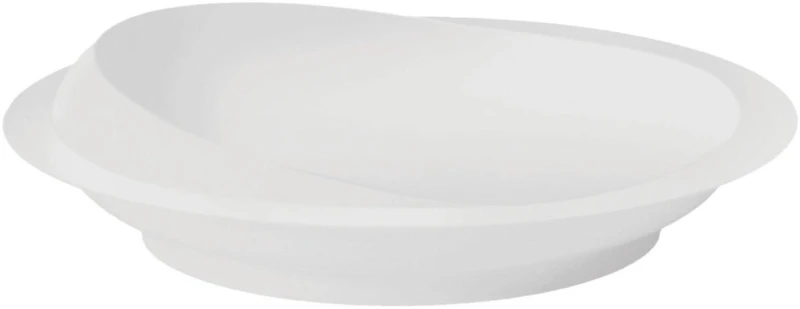 Image of Aidapt Scoop Plate White White