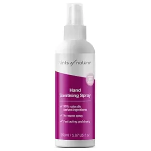 Image of Tints of Nature, Hand Sanitiser Spray 150ml