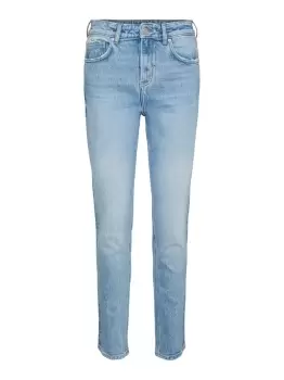 Image of VERO MODA Vmtracy High Waisted Skinny Fit Jeans Women Blue