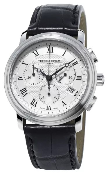 Image of Frederique Constant FC-292MC4P6 Mens Classics Chronograph Watch