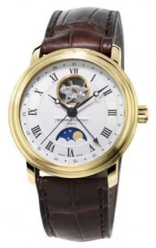 Image of Frederique Constant Mens Classics Moonphase Heart Beat Watch