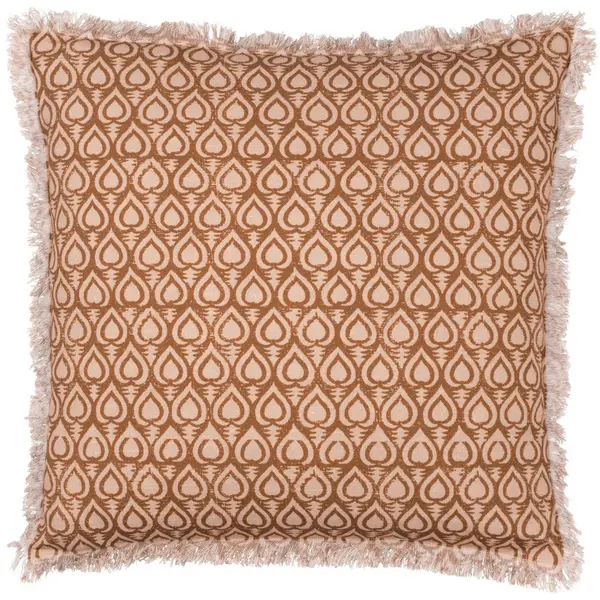 Image of Georgi Cushion Pecan, Pecan / 50 x 50cm / Polyester Filled