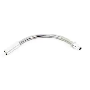 Image of FWE Noodle Brake Pipe - 90 Degree - Silver