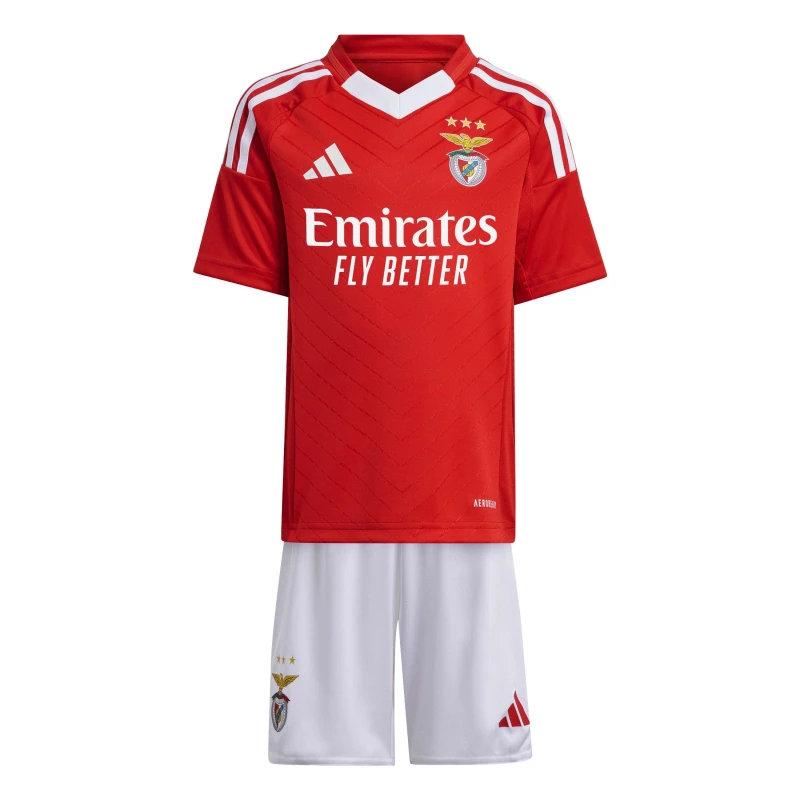 Image of adidas adidas Benfica Home Minikit 24/25 Benfica Red unisex 1-2 Years