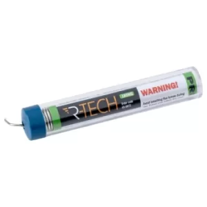 Image of R-TECH 856872 Premium Lead-Free Solder 18SWG 1.2mm 12g