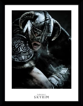 Image of Skyrim - Attack Collector Print