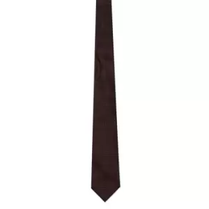 Image of Boss Boss T-Tie 7.5cm Mens - Brown