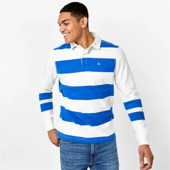 Image of Jack Wills Frodsham Rugby Shirt - Deep Blue