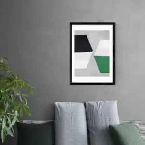 Image of East End Prints Hex Print MultiColoured