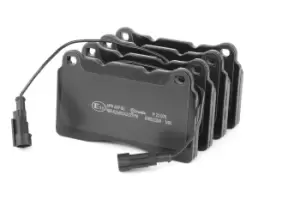 Image of BREMBO Brake pad set RENAULT,VOLVO,ALFA ROMEO P 23 078 6001073124,71770977,773363336 77362226,77363328,77363336,77363545,77364265,9948030,9948557