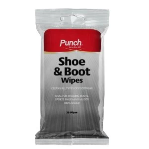 Image of Punch Shoe and Boot Wipes