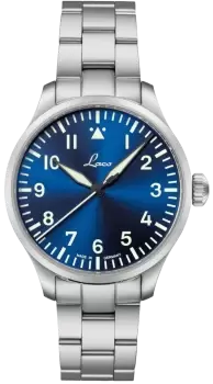 Image of Laco Watch Pilot Basic Augsburg Blue Hour Bracelet