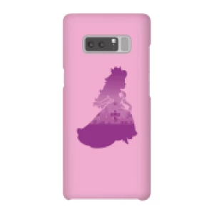 Image of Nintendo Super Mario Peach Silhouette Phone Case - Samsung Note 8 - Snap Case - Matte