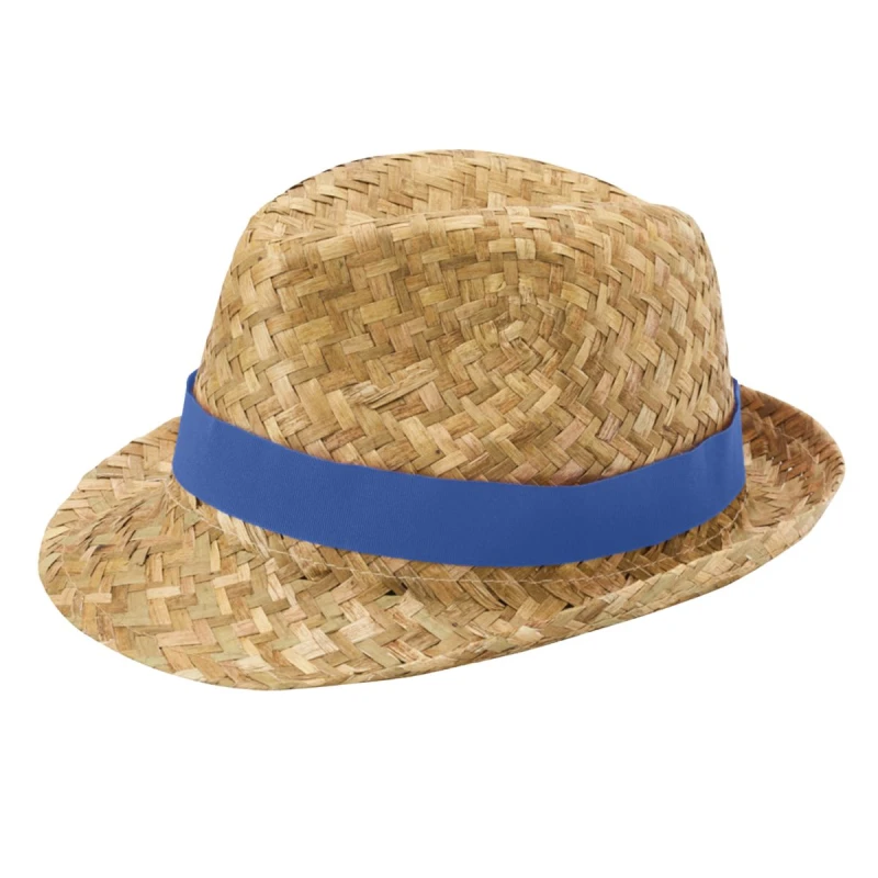 Image of Floso Womens Pricus Straw Sun Hat in Royal Royal Female One Size