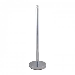 Image of Stanford Home Chrome Toilet Roll Holder - Chrome