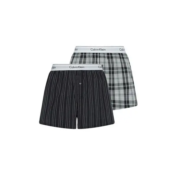 Image of Calvin Klein Two Pack Modern Boxers - Multi S