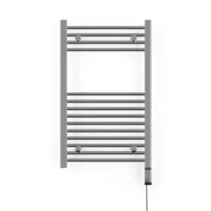 Image of Terma Leo Chrome Electrical Towel Rail with ONE D Element - 800X500 200W
