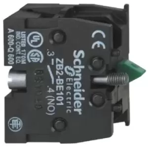 Image of Schneider Electric XB2 Contact Block - 1NO 600 V