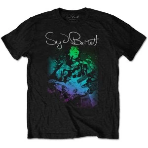 Image of Syd Barrett - Psychedelic Mens Medium T-Shirt - Black