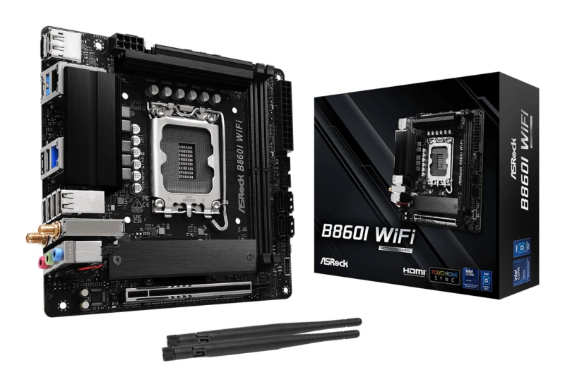 Image of Asrock B860I WIFI (LGA 1851) DDR5 Mini-ITX Motherboard