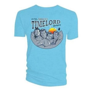 Image of Doctor Who - Mount Timelord Mens XX-Large T-Shirt - Black